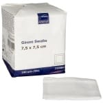 Γάζα μη αποστειρωμένη 17 κλωστών 8ply 7.5x7.5cm- Curi-Med Gauze Swabs - Επιθέματα απο υφασμένο υλικό (Κλασικά επιθέματα γάζας)