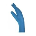 Γάντια Soft Care βινυλίου μπλε XLarge με πούδρα (100 τεμ) - Image 2