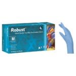 Γάντια νιτριλίου Aurelia Robust μπλε Large (100 τεμ) χωρίς πούδρα