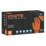 Εξεταστικά γάντια νιτριλίου χωρίς πούδρα Aurelia Ignite XXLarge Πορτοκαλί