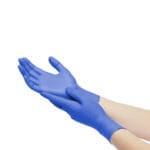 Γάντια Νιτριλίου Soft Care  PRIME Αντιμικροβιακά Εξεταστικά χωρίς πούδρα Medium(100τεμ) - Image 3