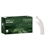 Γάντια latex Soft Care με πούδρα λευκά XSmall (100τεμ)