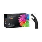 Γάντια νιτριλίου Soft Care Vivid Μαύρο Small (100τεμ)