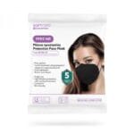 Soft Care FFP2 μάσκα προστατευτική μαύρη (10 τεμ) - Image 3