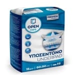 Υποσέντονα Open Care Premium 60x90cm 15τεμ.