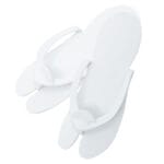 Σαγιονάρες πεντικιούρ EVA λευκές (12 pairs)