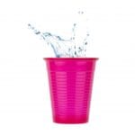Οδοντιατρικό ποτηράκι μπορντώ 180ml (100 τεμ) - Image 2