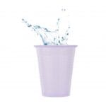 Οδοντιατρικό ποτηράκι μωβ 180ml (100 τεμ) - Image 2