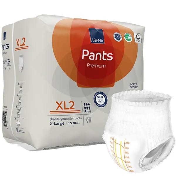 50100032_1.jpg Βρακάκια ABENA Pants XL2 Premium, Νύχτας, 16τεμ. - Image 1