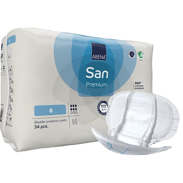 50100039_1.jpg Σερβιέτες ABENA San No6 Premium, 34τεμ. - Image 1
