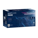 Γάντια Νιτριλίου Soft Care  PRIME Αντιμικροβιακά Εξεταστικά χωρίς πούδρα XLarge (100τεμ)