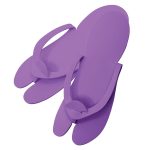 Σαγιονάρες πεντικιούρ EVA μωβ (12 pairs)