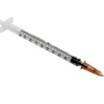 Σύριγγες ινσουλίνης με βελόνα 1ml 26G x 1/2  Neoject 100τμχ